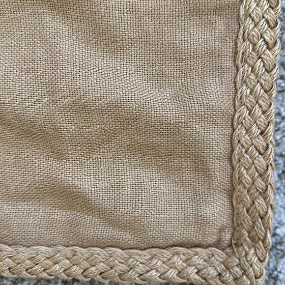 Pottery Barn 100% Linen Tan Pillow Cover (1) - Picture 2 of 6